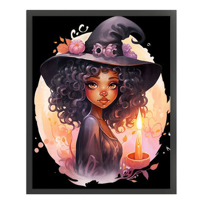 Witch - 11CT Stamped Cross Stitch 50*60CM