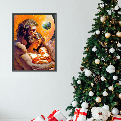 Birth And Continuation - Full Round Drill Diamond Painting 30*40CM