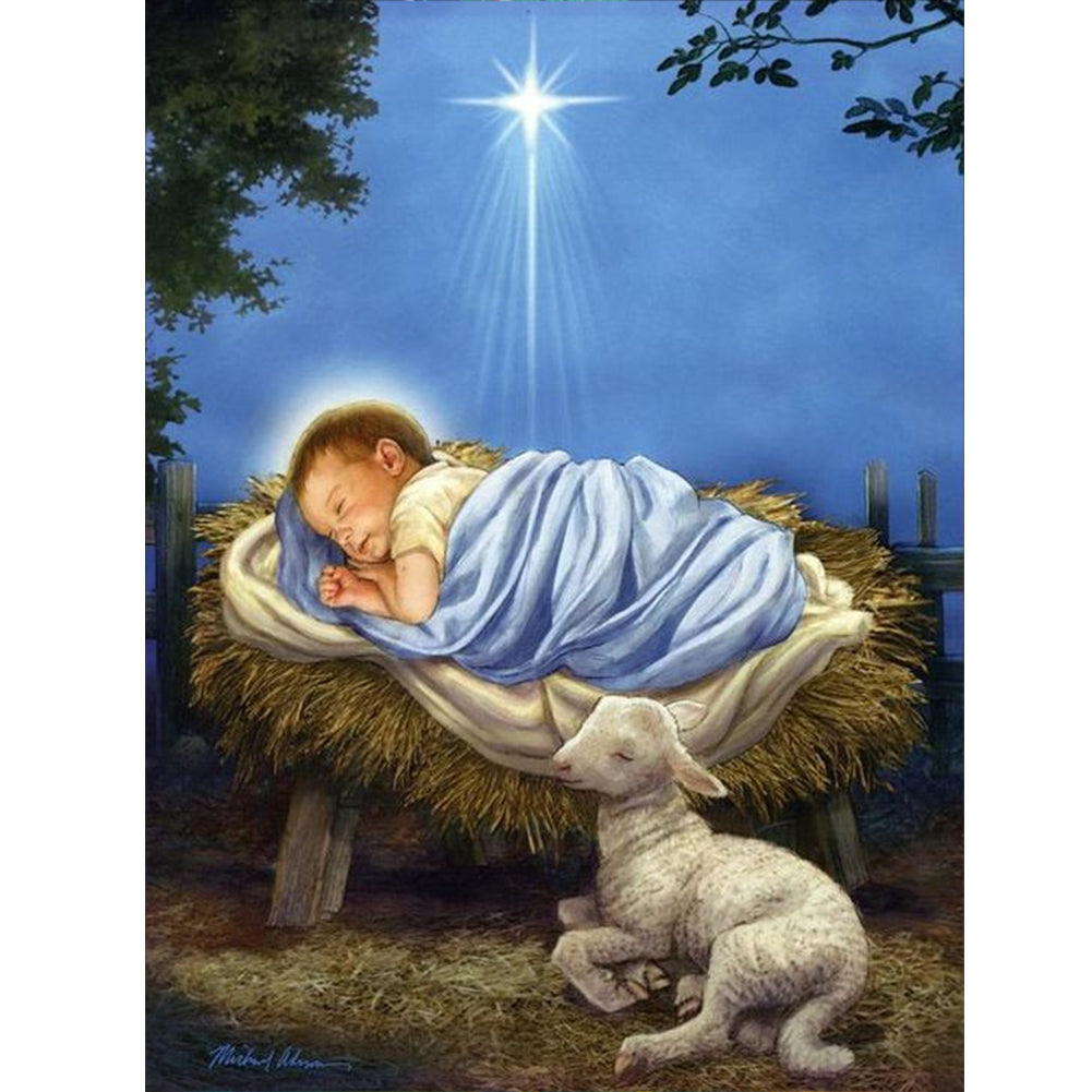 God Bless The Children - Full Round Drill Diamond Painting 30*40CM