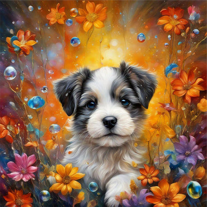 Huacong Gouzi - Full Round Drill Diamond Painting 30*30CM