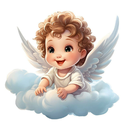 Angel Baby - Full Round Drill Diamond Painting 30*30CM