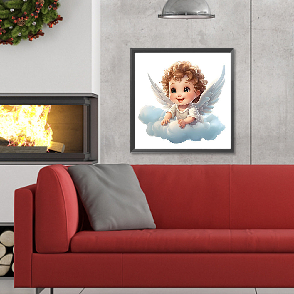 Angel Baby - Full Round Drill Diamond Painting 30*30CM