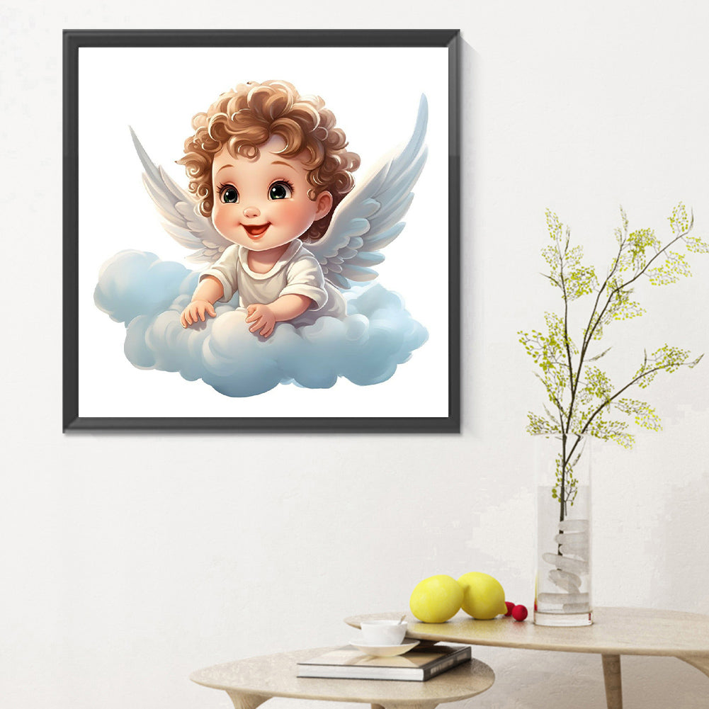 Angel Baby - Full Round Drill Diamond Painting 30*30CM