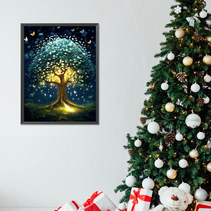 Glowing Tree - Full Round Drill Diamond Painting 30*40CM