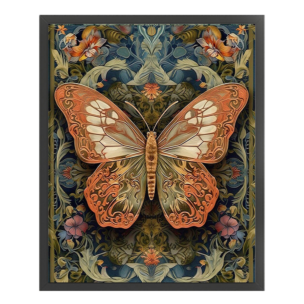 Butterfly - 11CT Stamped Cross Stitch 40*50CM