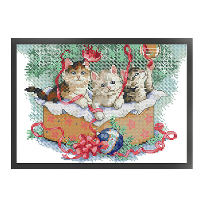 Play With Accessories - 14CT Stamped Cross Stitch 30*21CM£¨Joy Sunday£©