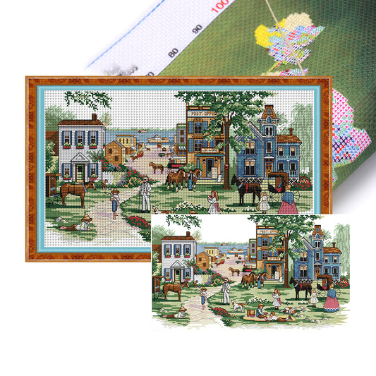 Remembering Mississippi - 14CT Stamped Cross Stitch 49*30CM£¨Joy Sunday£©