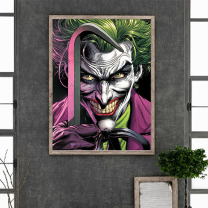 Gotham Clown - Full Round Drill Diamond Painting 30*40CM