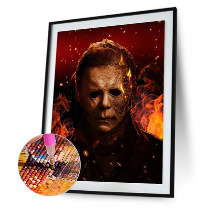 Burning In Hell - Full Round Drill Diamond Painting 30*40CM