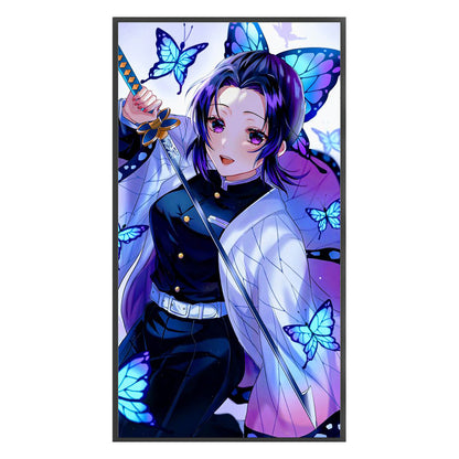 Demon Slayer: Butterfly Ninja - 11CT Stamped Cross Stitch 50*88CM