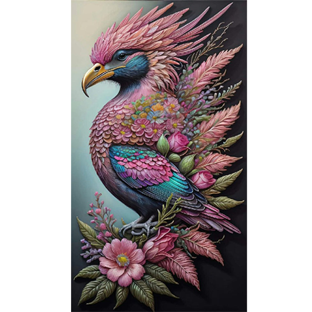 Flowers And Birds - Full Round Drill Diamond Painting 40*70CM