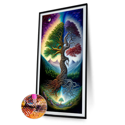 Life Tree - Full Round Drill Diamond Painting 40*70CM