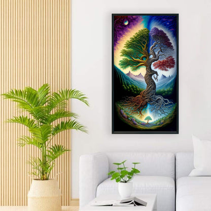 Life Tree - Full Round Drill Diamond Painting 40*70CM