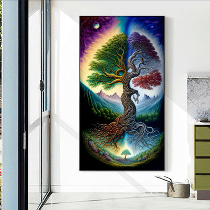 Life Tree - Full Round Drill Diamond Painting 40*70CM