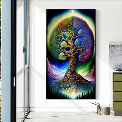 Life Tree - Full Round Drill Diamond Painting 40*70CM