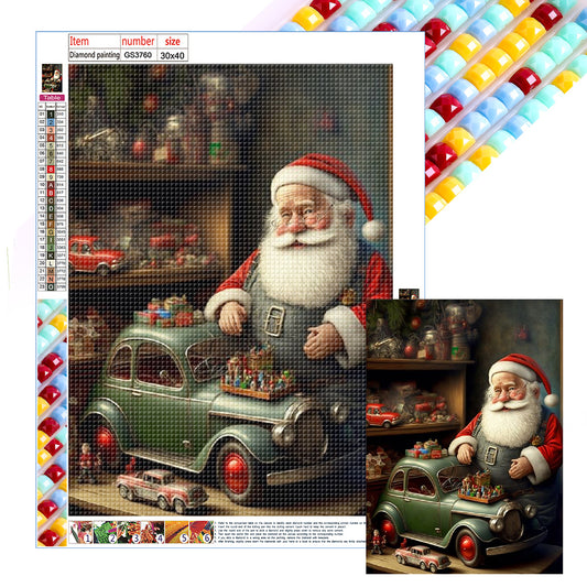 Santa Claus - Full Square Drill Diamond Painting 30*40CM