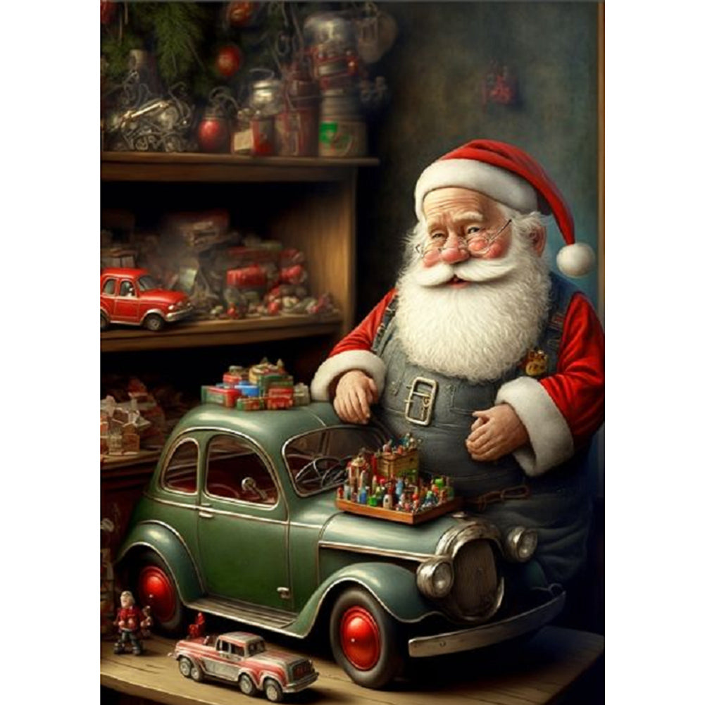 Santa Claus - Full Square Drill Diamond Painting 30*40CM