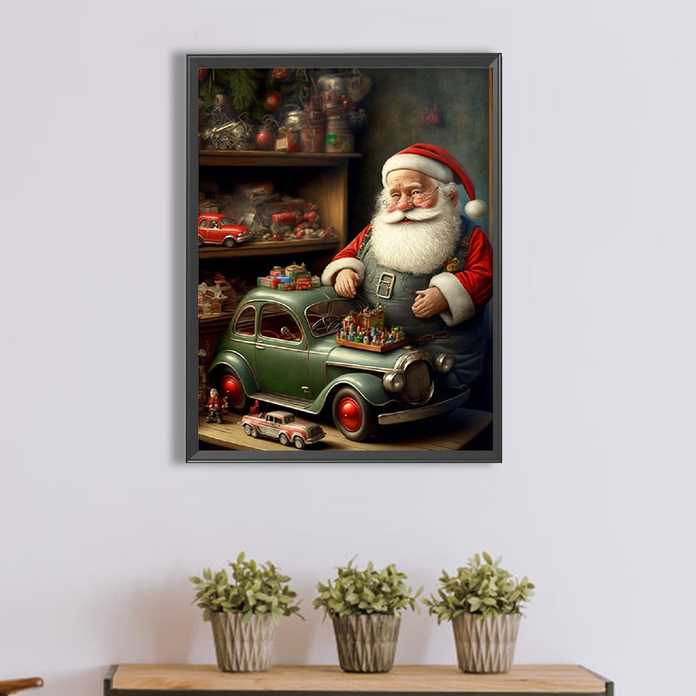 Santa Claus - Full Square Drill Diamond Painting 30*40CM