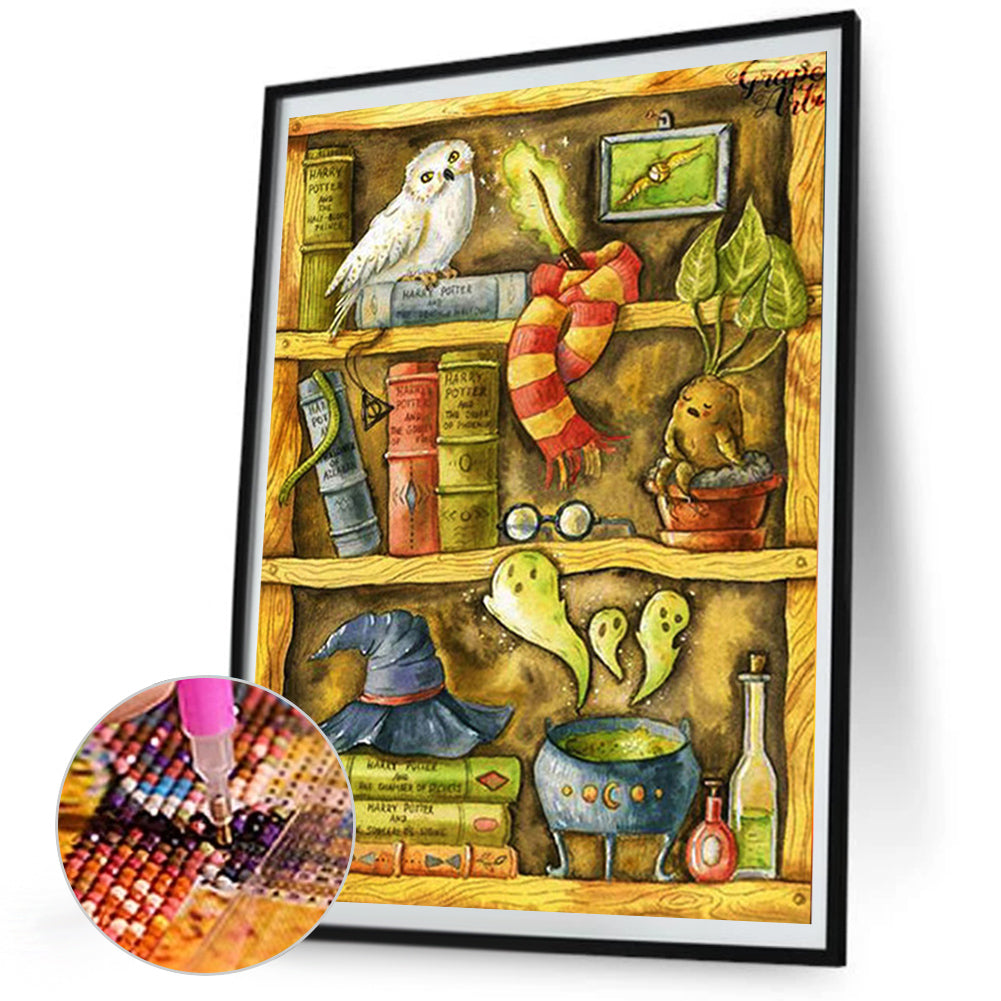 Gryffindor'S Cabinet - Full Square Drill Diamond Painting 50*60CM