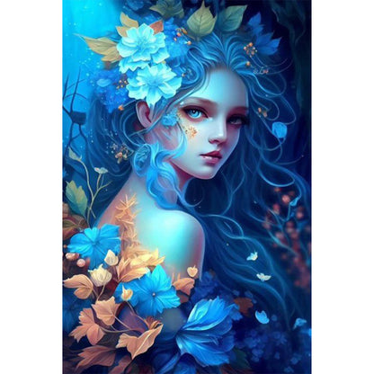 Flower Fairy - Full AB Drill Square Diamond Painting 40*60CM