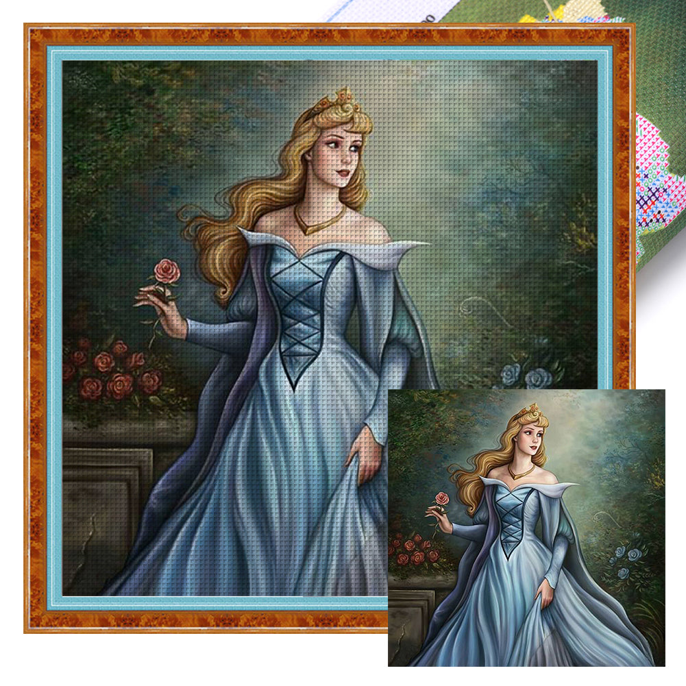 Sleeping Beauty - 11CT Stamped Cross Stitch 60*60CM