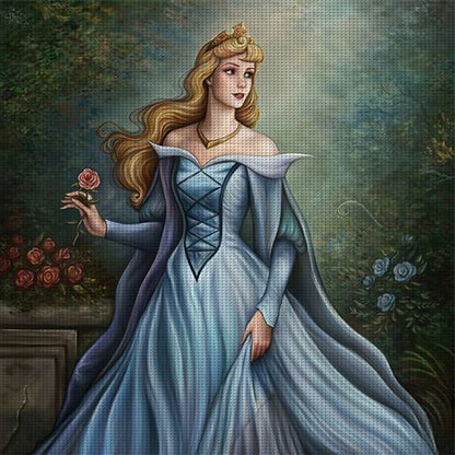 Sleeping Beauty - 11CT Stamped Cross Stitch 60*60CM