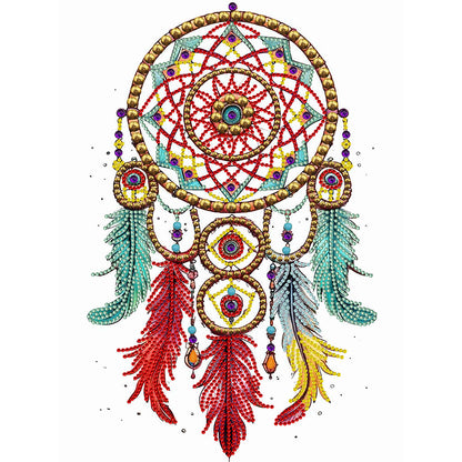 Dreamcatcher - Special Shaped Drill Diamond Painting 30*40CM