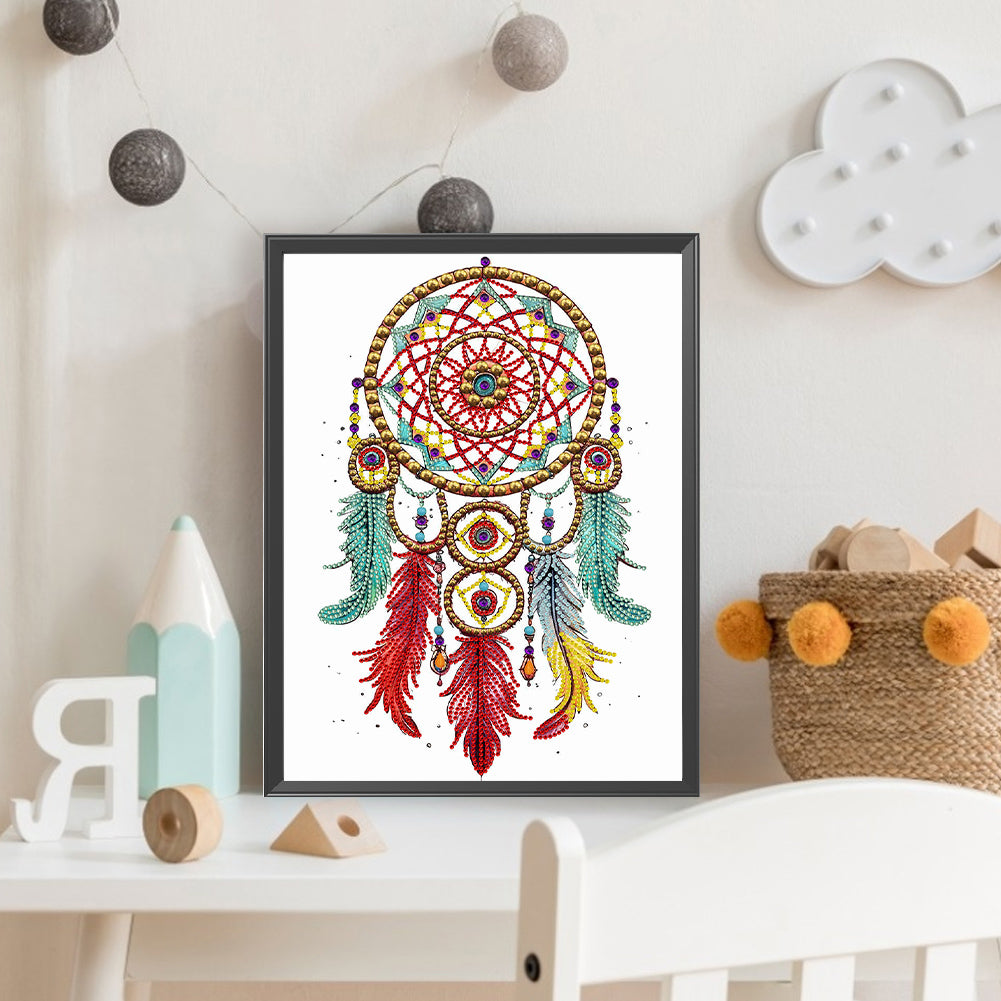 Dreamcatcher - Special Shaped Drill Diamond Painting 30*40CM