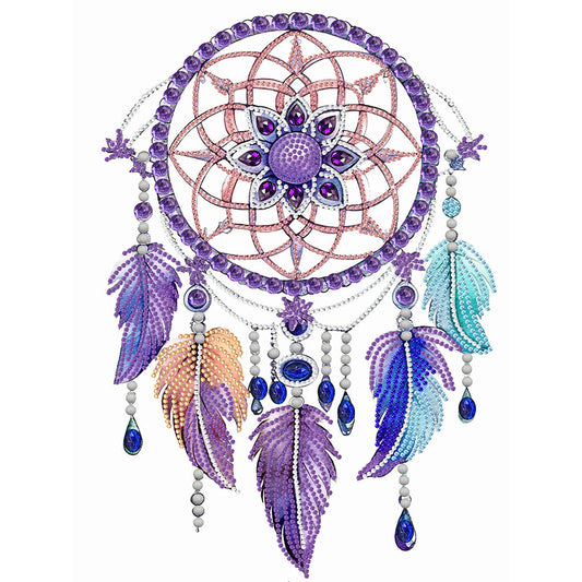 Dreamcatcher - Special Shaped Drill Diamond Painting 30*40CM