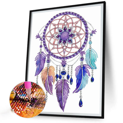 Dreamcatcher - Special Shaped Drill Diamond Painting 30*40CM