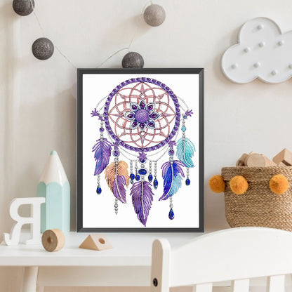 Dreamcatcher - Special Shaped Drill Diamond Painting 30*40CM