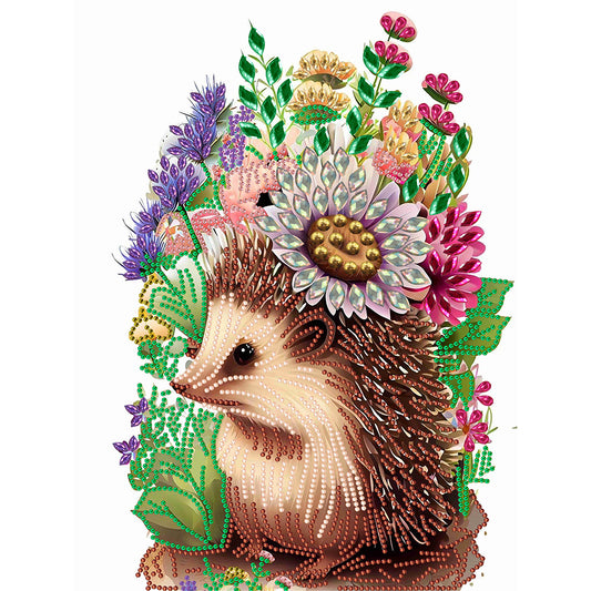 Hedgehog - Special Shaped Drill Diamond Painting 30*40CM