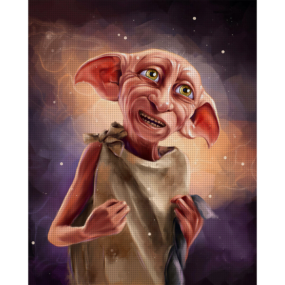 Harry Potter House Elf - 11CT Stamped Cross Stitch 40*50CM