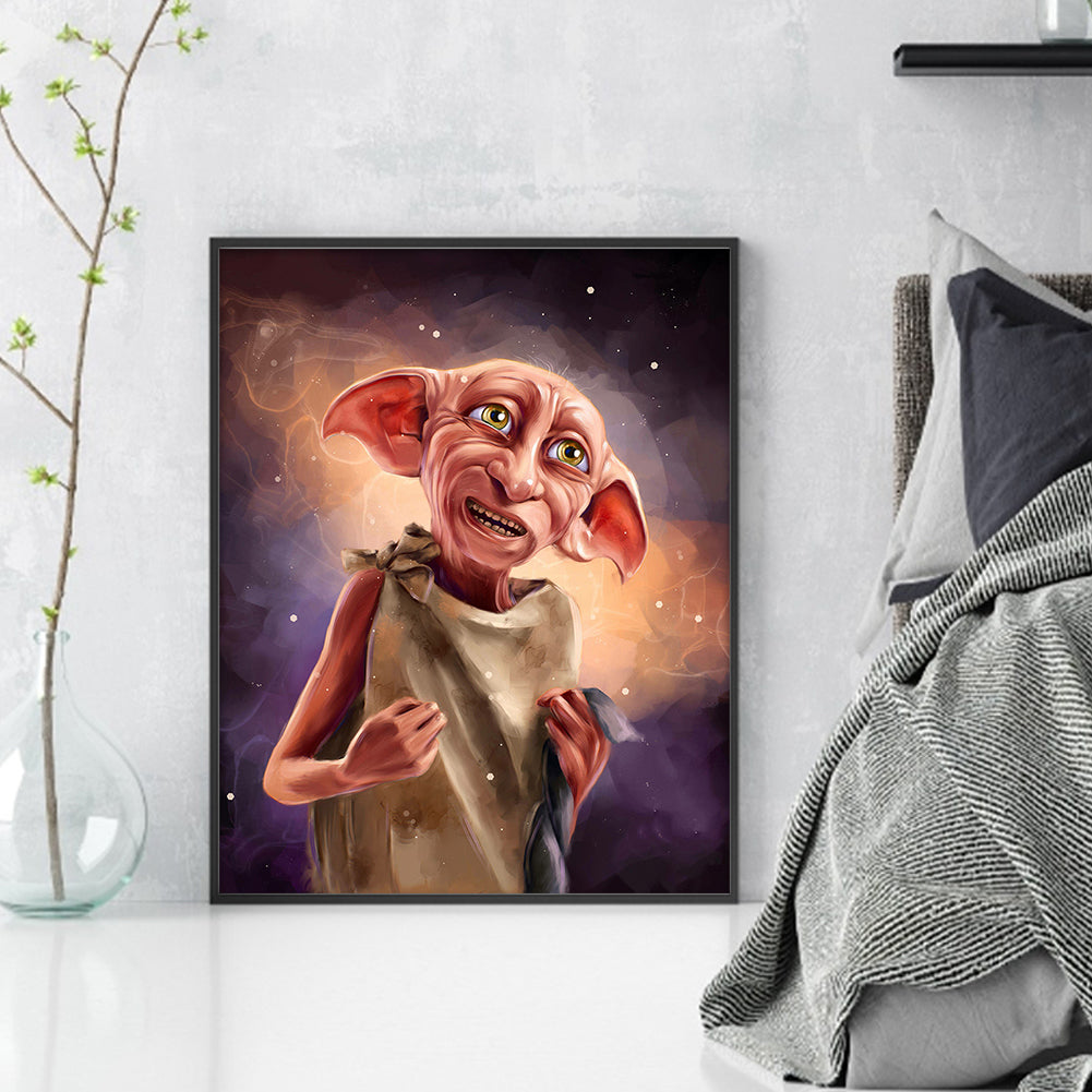 Harry Potter House Elf - 11CT Stamped Cross Stitch 40*50CM