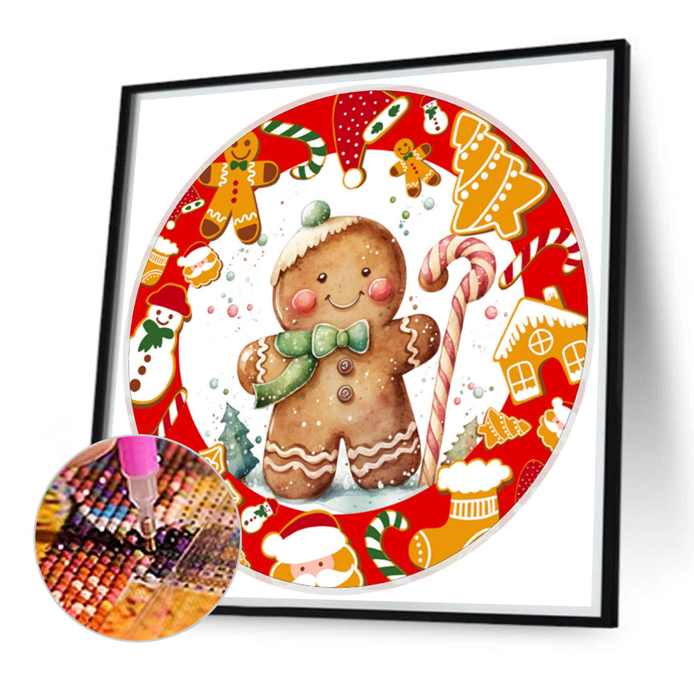 Christmas Cookies - Full Round Drill Diamond Painting 40*40CM