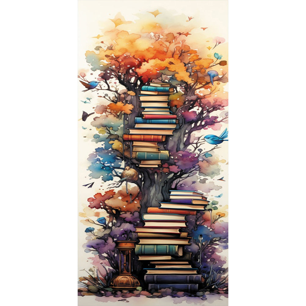 Book Cliff - Full Round Drill Diamond Painting 30*70CM