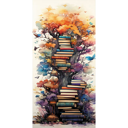 Book Cliff - Full Round Drill Diamond Painting 30*70CM
