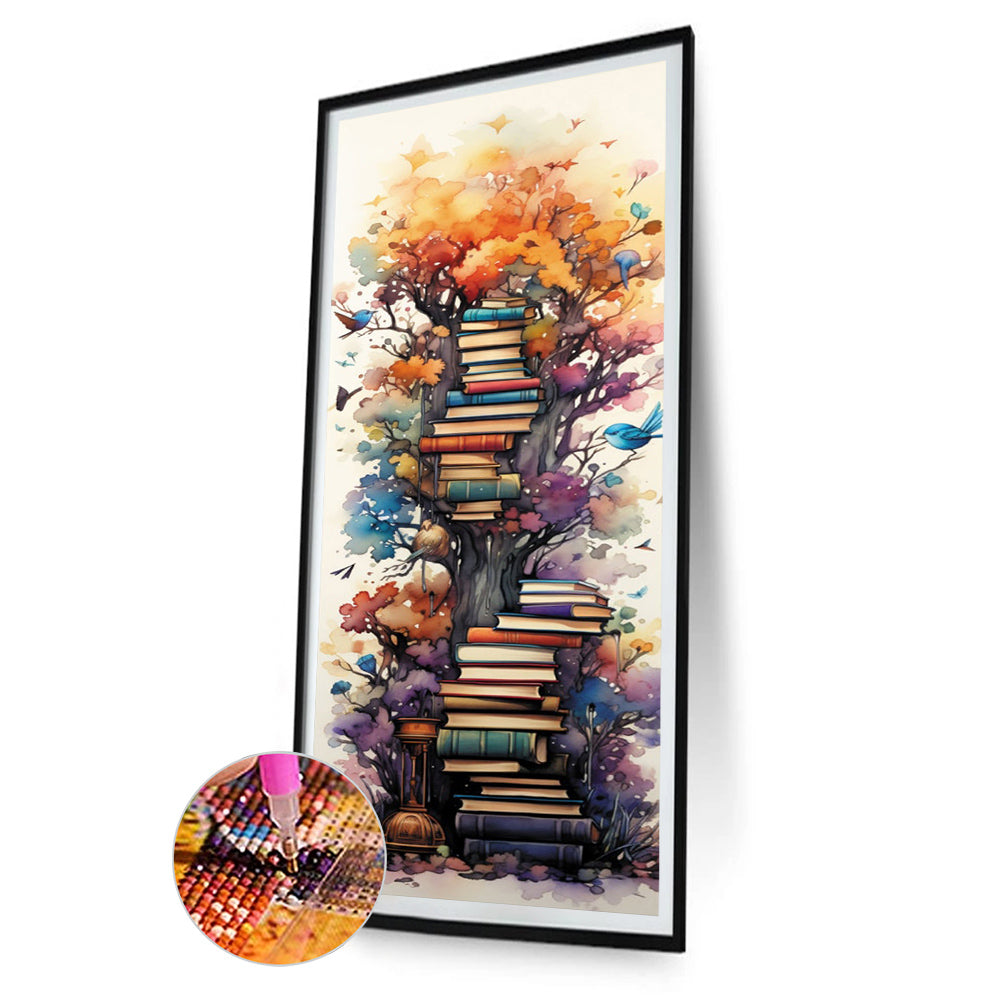 Book Cliff - Full Round Drill Diamond Painting 30*70CM