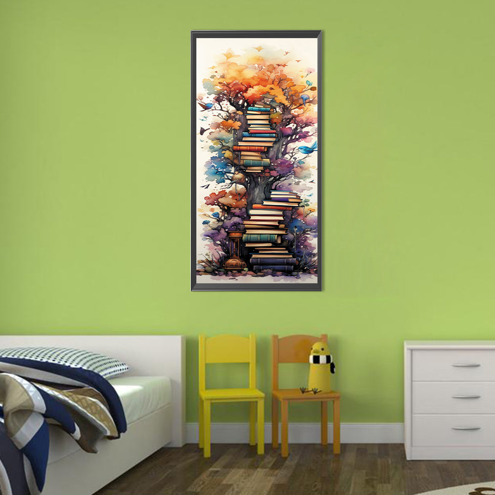Book Cliff - Full Round Drill Diamond Painting 30*70CM