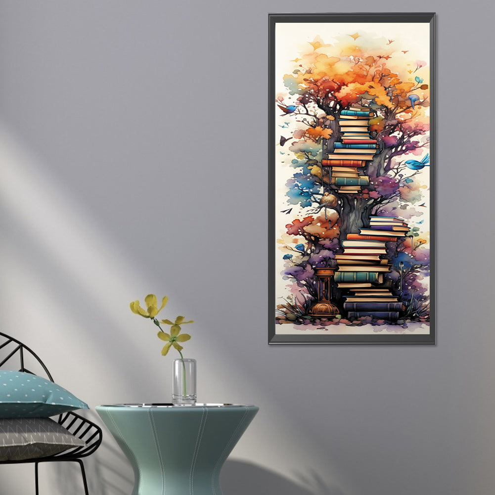 Book Cliff - Full Round Drill Diamond Painting 30*70CM