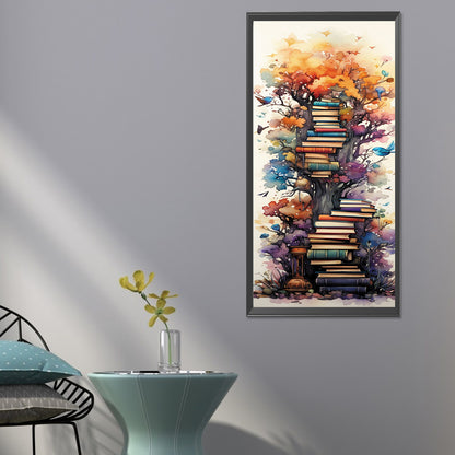 Book Cliff - Full Round Drill Diamond Painting 30*70CM