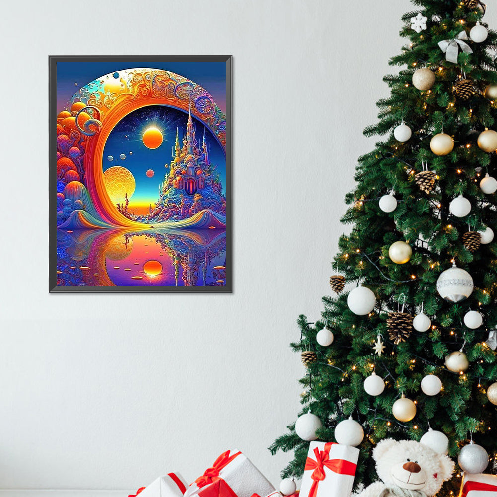 Fantasy Wonderland - Full Round Drill Diamond Painting 30*40CM