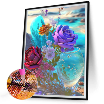 Seaside Romance - Full Round Drill Diamond Painting 30*40CM