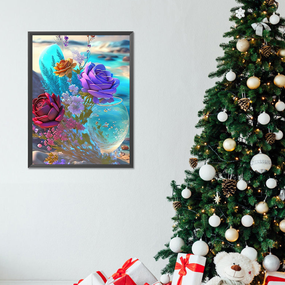 Seaside Romance - Full Round Drill Diamond Painting 30*40CM