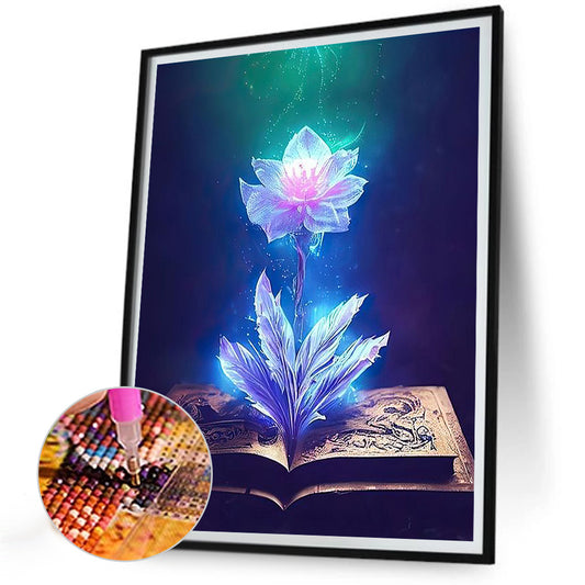 Magic Flower - Full Round Drill Diamond Painting 30*40CM