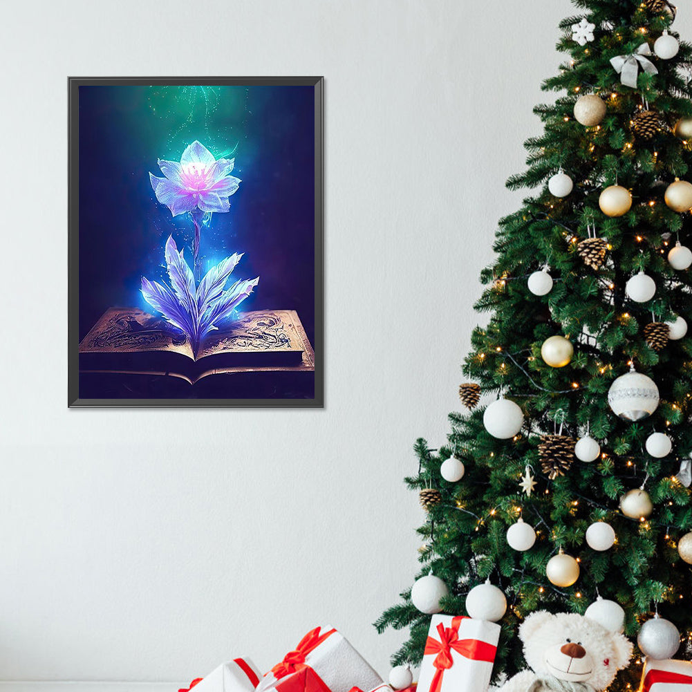 Magic Flower - Full Round Drill Diamond Painting 30*40CM