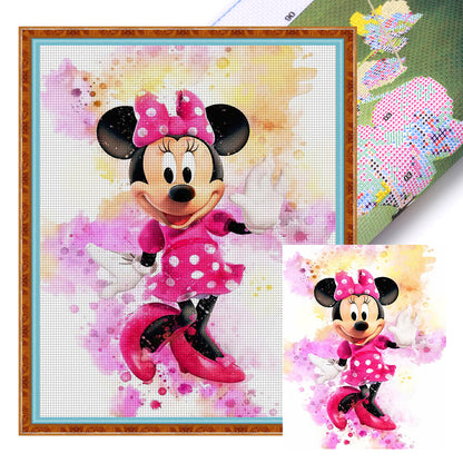 Minnie - 11CT Stamped Cross Stitch 40*50CM