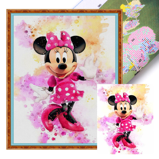 Minnie - 11CT Stamped Cross Stitch 40*50CM