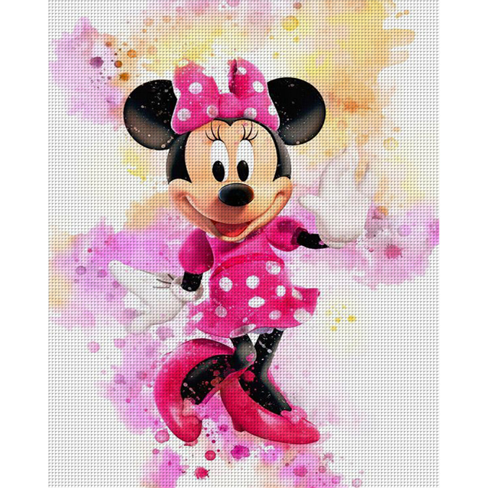 Minnie - 11CT Stamped Cross Stitch 40*50CM