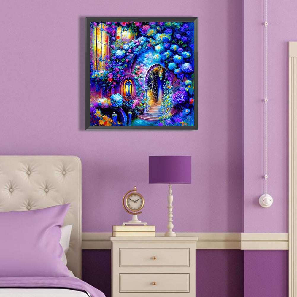 Serenity Flower Arrangement - Full Round Drill Diamond Painting 40*40CM